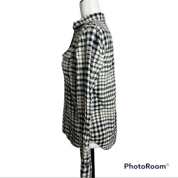 BILLABONG Venture Out Black In Plaid Button Up Long Sleeve Sz Small - Picture 7 of 10